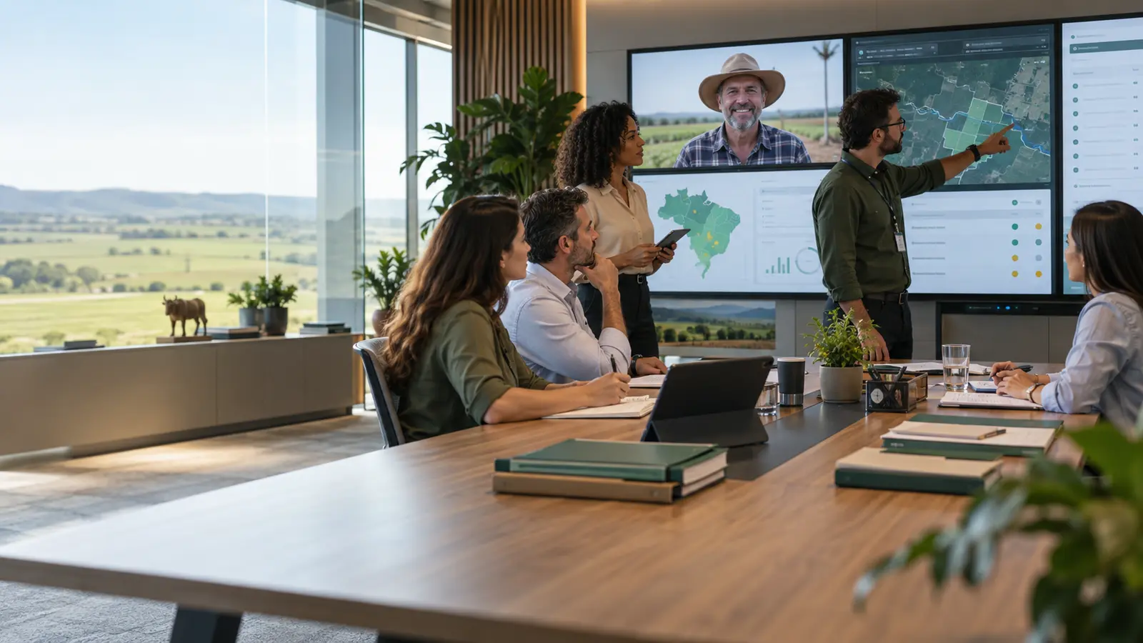 Gestão empresarial de operação de financiamento rural